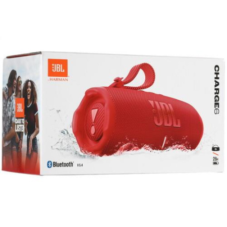 Портативная колонка JBL Charge 6, красный
