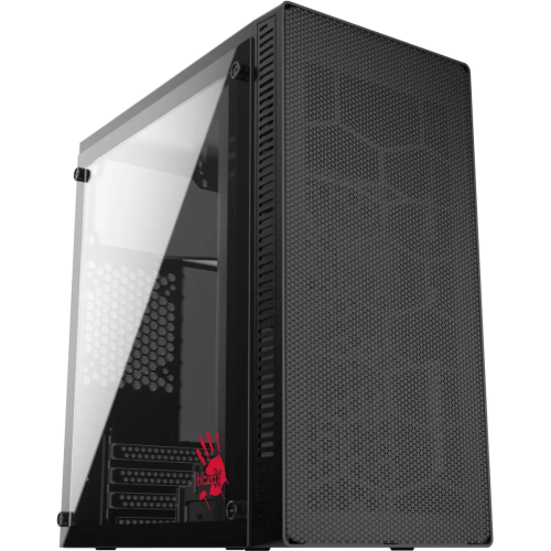 Корпус BLOODY BD-CC101, mATX, Mini-Tower, без БП, черный