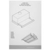 Вытяжка телескопическая Gorenje TH60E7XB серебристый/черный