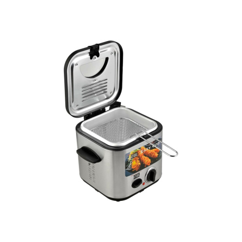 Фритюрница GFGril GFF-025 серебристый/черный