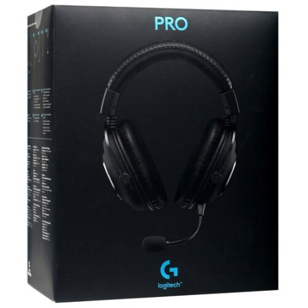 Проводные наушники Logitech G PRO черный