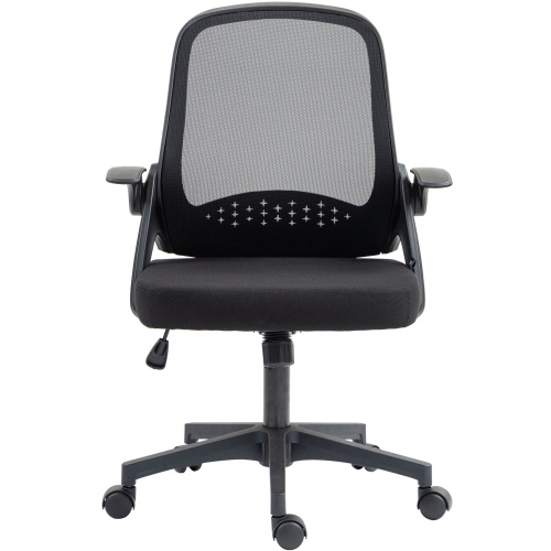 Кресло Cactus CS-MC212-BK черный низк.спин. крестов. пластик