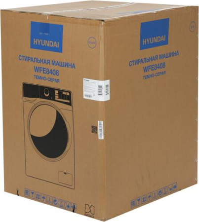 Стиральная машина Hyundai WFE8408 серый