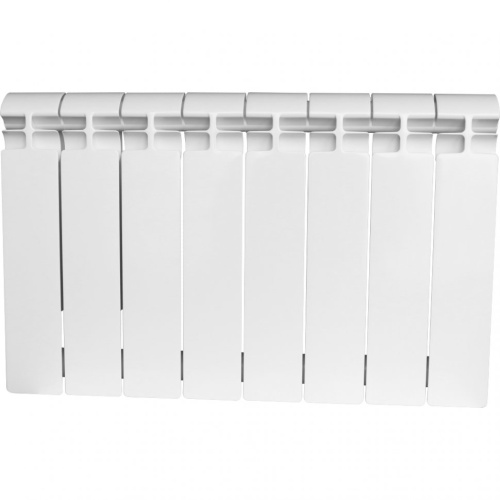 Радиатор алюминиевый STOUT Alpha 350 (8 секций)