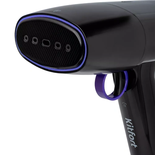 Отпариватель ручной Kitfort КТ-9114 черный/фиолетовый