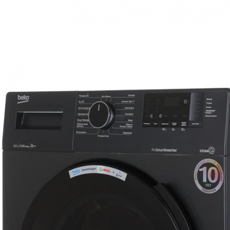 Стиральная машина Beko WSPE6H612A черный
