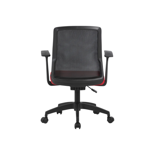 Кресло Cactus CS-MC222-BKRD черный сиденье темно-красный