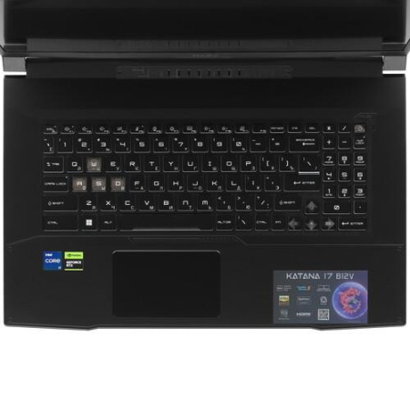 17.3" Ноутбук MSI Katana 17 B12VFK-271XRU черный