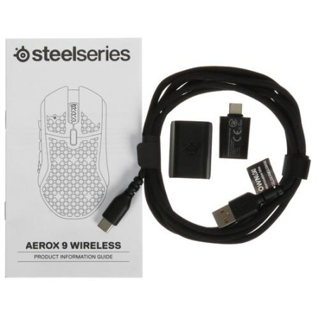 Мышь беспроводная SteelSeries Aerox 9  черный