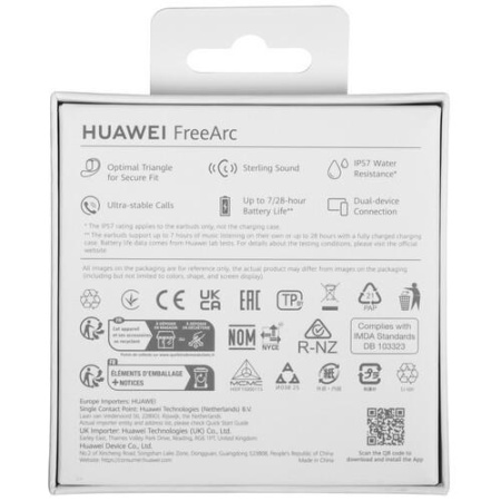 Наушники TWS HUAWEI FreeArc зеленый