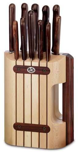 Набор ножей Victorinox Wood (5.1150.11) 11шт с подставкой дерево