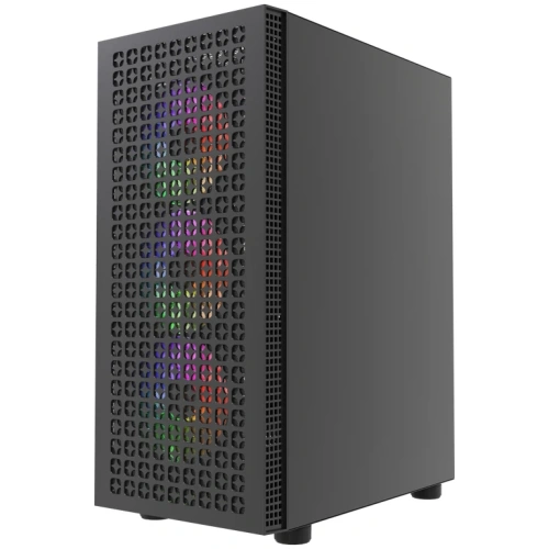 Корпус Powercase Mistral EA18 (CMAEA18-A4), Tempered Glass, 4x 120mm ARGB PWM Fan, чёрный, ATX
