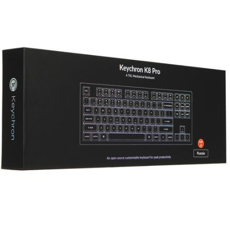 Клавиатура проводная + беспроводная Keychron K8 Pro