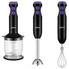 Блендер Kitfort КТ-3041-1 черный/фиолетовый