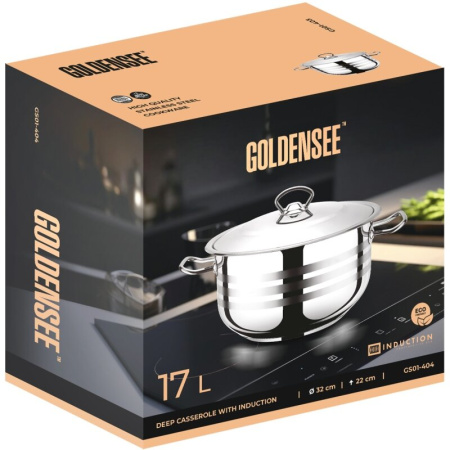 Кастрюля GOLDEN SEE GS01-404