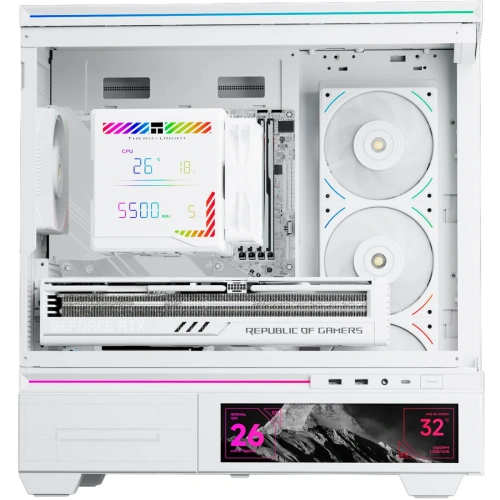Кулер Thermalright Peerless Assassin 140 Digital White (PA140-DG-WH) (4-pin PWM, 165mm, Ni/Cu, 6x6mm, 1x120mm + 1x140mm, 82.CF)