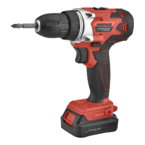 Дрель-шуруповерт ПАРМА ДША-02-1312/2Li (02.021.00006) 12В, 1,3Ач, 2акк.,2скор,,подсв, индик, кейс