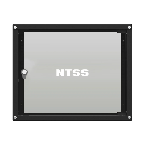 Шкаф коммутационный NTSS Lime NTSS-WL9U5545GS-BL настенный 9U 550x450мм черный