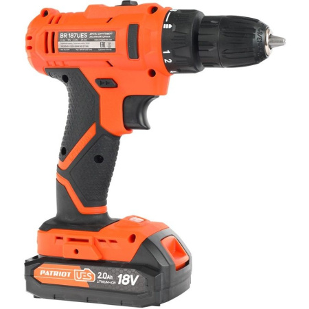 Дрель-шуруповерт Patriot BR 187UES кейс