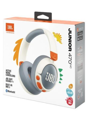 Беспроводные/проводные наушники JBL JR470NC белый