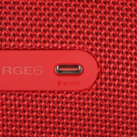 Портативная колонка JBL Charge 6, красный