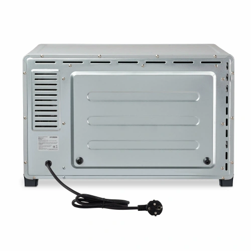 Мини-печь Hyundai MIO-HY076 серебристый/черный
