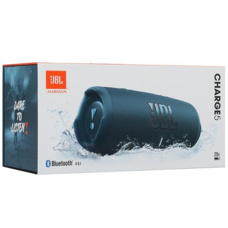 Портативная колонка JBL Charge 5, синий