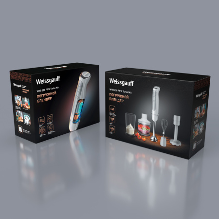 Блендер погружной Weissgauff WHB 230 PPW Turbo Mix