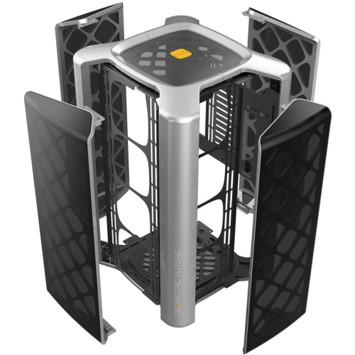 Корпус Geometric Future Model 2 The Ark Gray (1AM2AKGA00100) / mini tower, mATX