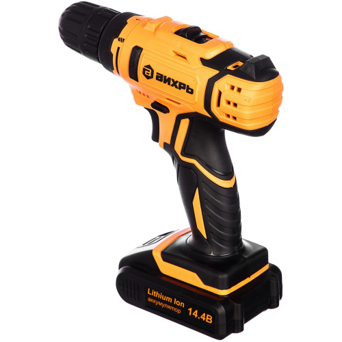 Дрель-шуруповерт ВИХРЬ ДА-14,4Л-2К 72/14/8