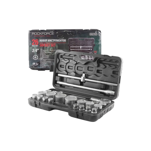 Набор инструментов ROCKFORCE RF-68262-5(51641) 26пр, 3/4" 1"