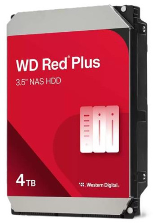 4 ТБ Жесткий диск WD Red Plus [WD40EFZZ]