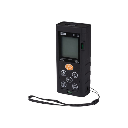 Лазерная рулетка TDM ЛР-100 Алмаз (SQ1018-0203) дальность 100 м