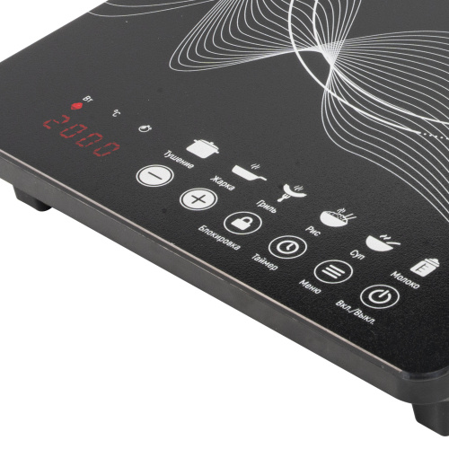 Электроплитка Galaxy GL3063, черная