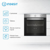 Электрический духовой шкаф Indesit IBFTE 3634 IX серебристый