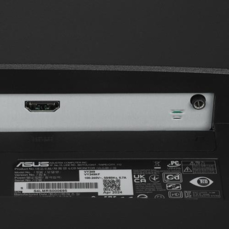 23.8" Монитор ASUS VY249HF черный