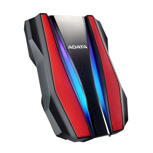 Внешний HDD A-DATA HD770G AHD770G-2TU32G1-CRD 2TB, 2,5" , USB 3.2, противоударный, водонепроницаемый, красный