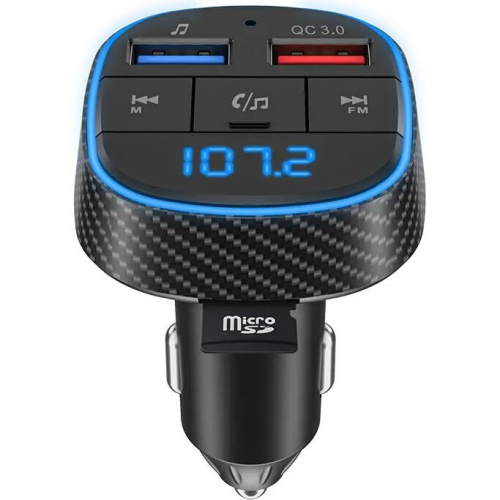 Автомобильный FM-модулятор Navitel BHF02 Base черный