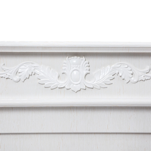 Электрокамин RealFlame Philadelphia 25,5/26 WT белое золото с очагом 3D Helios 26