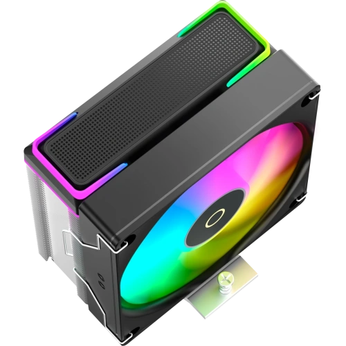 Кулер Ocypus Delta A40 SE BK ARGB, 120mm ARGB Fan, Top ARGB Panel, 4 Heat pipes, 4-pin PWM, 800-1800 RPM, 31DBA, Hydro Bearing, LGA115X