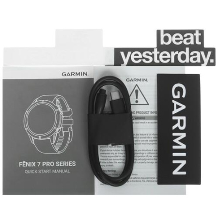 Спортивные часы Garmin Fenix 7 Pro Sapphire Solar