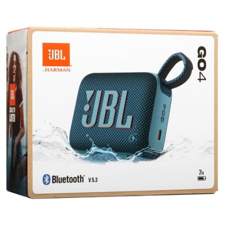 Портативная колонка JBL GO 4, синий