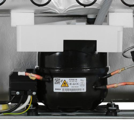 Холодильник с морозильником Beko B3R0CNK332HX серый