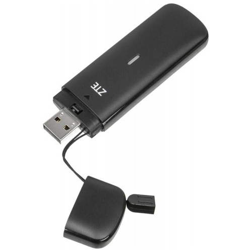 Модем ZTE (MF833N) 2G/3G/4G USB Firewall +Router внешний черный