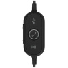 Проводные наушники Logitech Headset Zone Wired UC черный