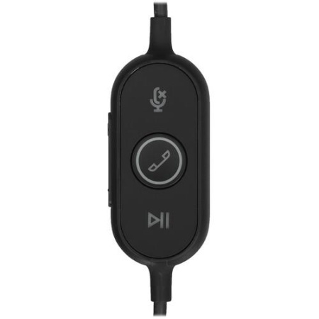 Проводные наушники Logitech Headset Zone Wired UC черный