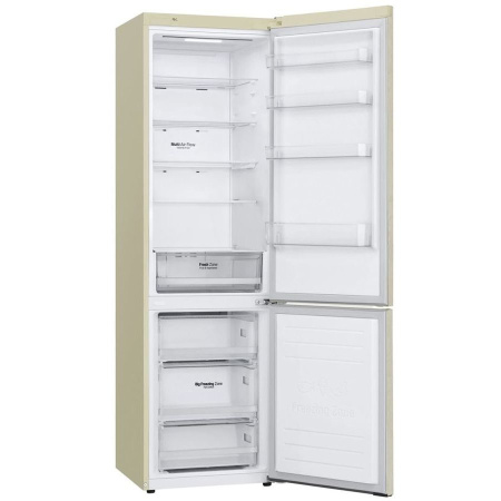 Холодильник LG GA-B509SEKL бежевый