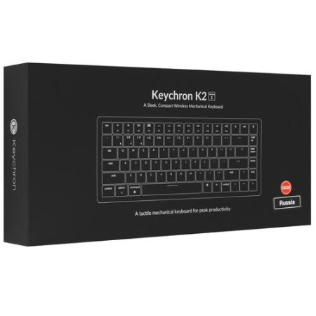 Клавиатура проводная + беспроводная Keychron K2 v2