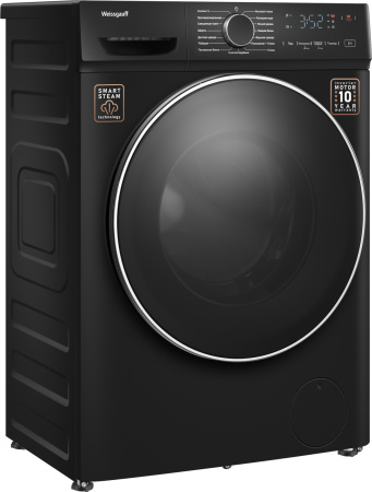 Стиральная машина Weissgauff WM 4627 Touch Inverter Steam Black