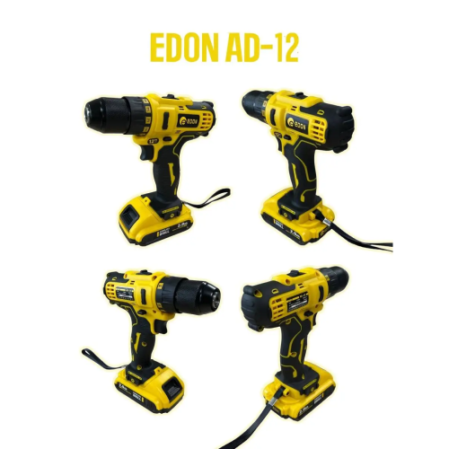 Дрель-шуруповерт EDON AD-12 (2 АКБ)